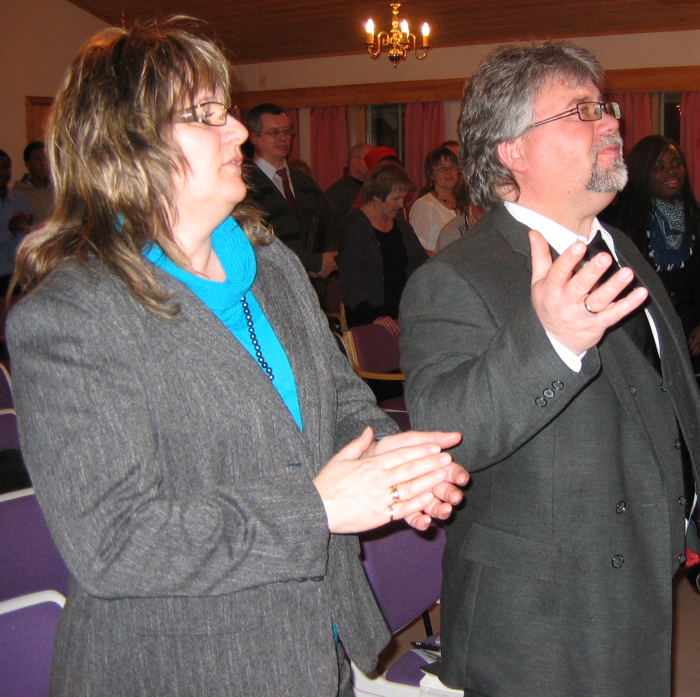 Ekteparet Solveig og Tom Roger Edvardsen